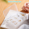 10 Grids High Capacity Plastic Storage Jewelry Box Compartment Double Side Container For Beads Earring Necklace Jewelry Rectangle Box Case. 