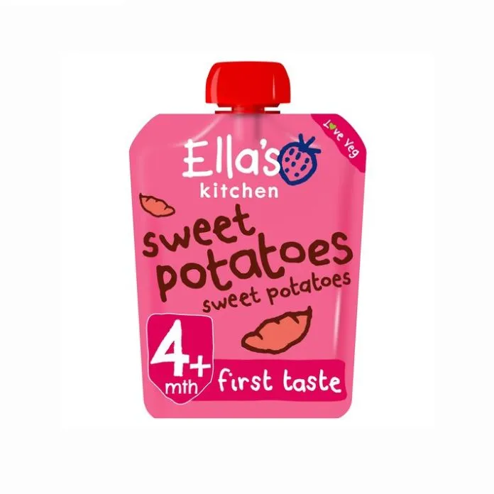 Ella's Kitchen Sweet Potatoes 4+Months 70g