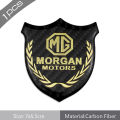 【Miga Plaza】xps Auto Window Carbon Fiber Shield Sticker 3D Car Side Metal Label Decal for MG ZS HS MG3 MG5 MG6 MG7. 