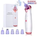 Electric Blackhead Remover Vacuum Suction Kit USB Rechargeable Portable Face Deep Nose Acne Pore Cleaner Pimple Eraser Multifunctional Skin Care Beauty Device. 