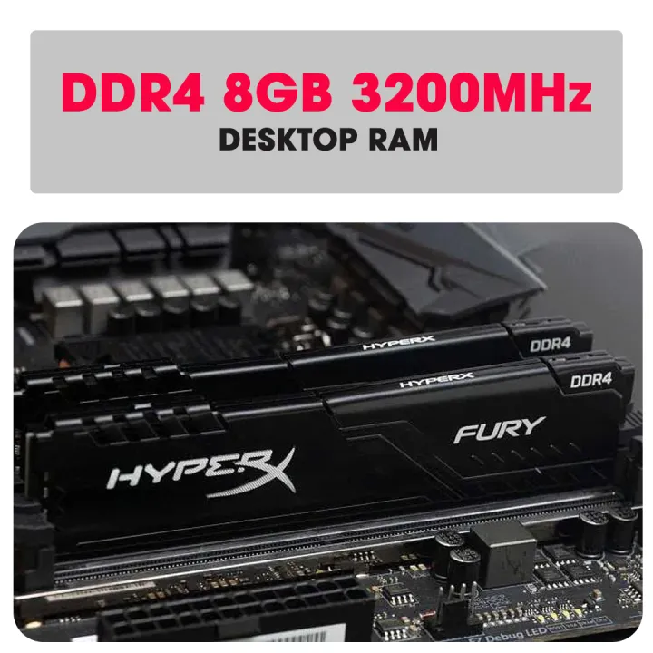 HyperX%20Fury%20DDR4%208GB%20RAM%203200MHz%20-%20Image%208