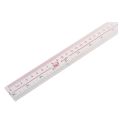 40cm 16 Inches Length Measure Clear Plastic Straight Edge Ruler. 