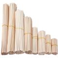 【3x300mm Round DIY Pine Rods Sticks Durable Dowel Building Tool Educational Toys Handicraft Crafts Supplies. 