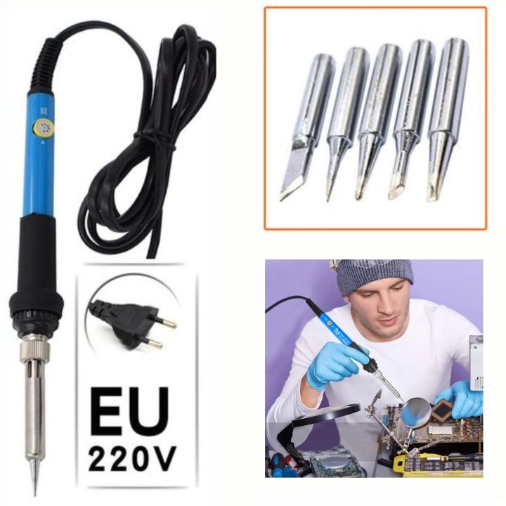 60W Electric Solder DE Soldering Soldering Iron Tool