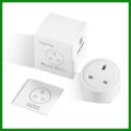 WiFi Smart Plug UK 16A + Remote Control + Voice Control + Timer + Count Down Timer + Power Usage Monitor. 