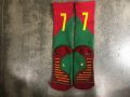 Soccer team youth Professional Children Football National Socks Messi Ronaldo Soccer Sock Kids Above Knee Long Breathable Sock. 