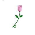 Quasar Cup Straw Decoration Cover Silicone Rose Flower Straw Cover for Tumbler Reusable No Spill Cup Accessories for 6-10mm Straws Bpa Free Dust-proof Topper Protector for Rose Straw Tip. 