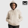 Moose Women’s Hoodie - Dawn Heather. 