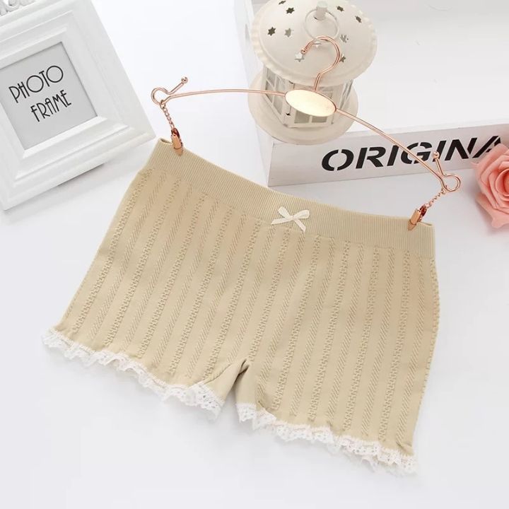 New Summer Short Pants Women Lace Seamless Shorts Safety Pants for Dress Panties Skirt Women Underwear High-stretch Boxers