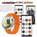 Huadunwen MSND 2023 NEW Ultra 9 NFC Smartwatch Men AMOLED 1.6-inch 454*454 HD Screen Luxury Heart Rate Bluetooth Call IP68 Waterproof Women SmartWatch MSNUD. 
