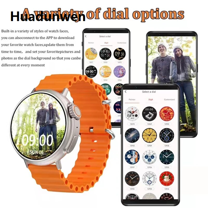 Huadunwen%20MSND%202023%20NEW%20Ultra%209%20NFC%20Smartwatch%20Men%20AMOLED%201.6-inch%20454*454%20HD%20Screen%20Luxury%20Heart%20Rate%20Bluetooth%20Call%20IP68%20Waterproof%20Women%20SmartWatch%20MSNUD%20-%20Image%205
