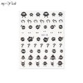 Myyeah Relief Nail Stickers 3D Embossed Cartoon Cute Sheep Dog Self Adhesive Decals Gel Polish Nail Sliders DIY Nail Art Tools. 