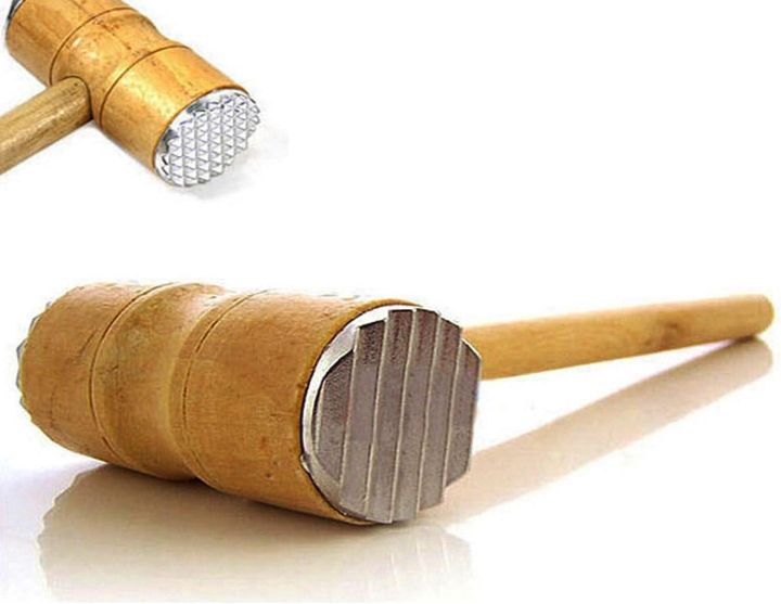 Wooden%20Meat%20Tenderizer%20Hammer%20Double%20Sided%20Aluminum%20Meat%20Hammer%20Kitchen%20Tool%20for%20Chicken%20Steak%20Pork%20Veal%20-%20Image%204