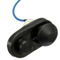 Available Universal Car Vehicle Interior Door Courtesy Light Lamp Switch Button Black. 
