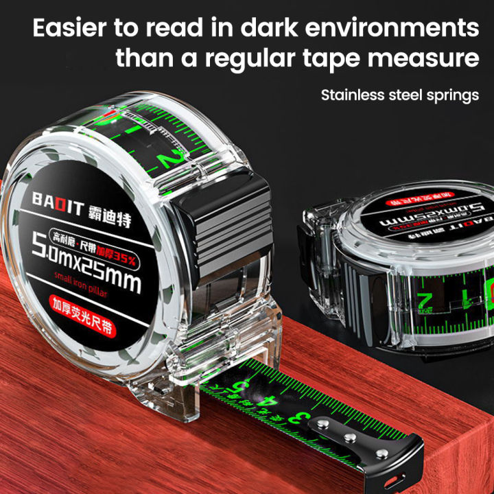 Coding Ruler Self Locking Steel Tape Measuring Tool High-Precision Inkjet Code Box ...