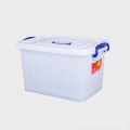 Storage Box Plastic Refrigerator Large Rectangular Heightened Freezer Box Crisper Commercial Transparent Sealed Box. 