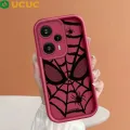 Uucuc for Xiaomi Redmi Note 12 Pro 4G 10 11 Pro+5G 11S 12S 11t Pro+12 Turbo 5g Spider Man Square Ladder Full Wrapped Silicone Back Tube. 