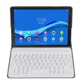 (New) DY-M10P For Lenovo Smart Tab M10 HPD Plus TB-X606F 10.3 inch 2 in 1 Removable Magnetic ABS Bluetooth Keyboard + Protective Leather Tablet Case with Stand & Sleep / Wake-up & Pen Holder(Black). 