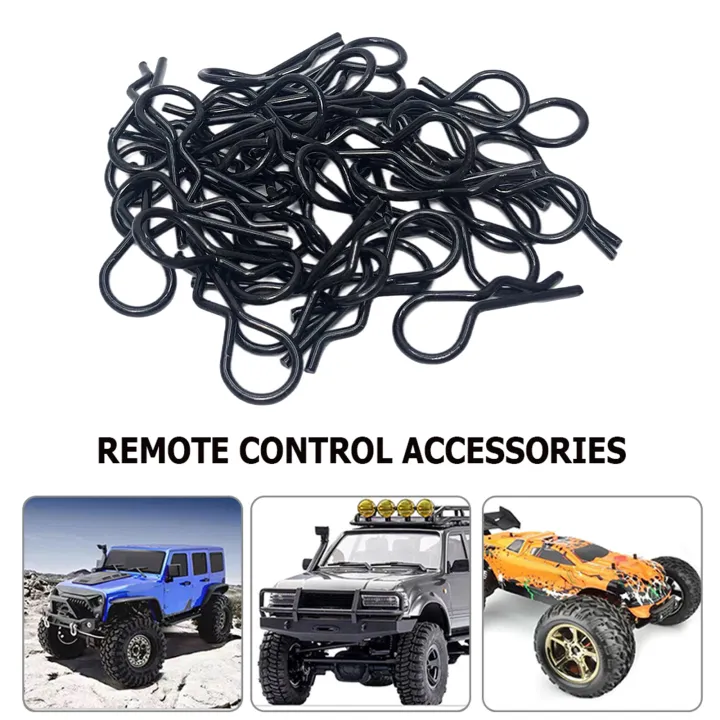 50pcs%201/8%201/10%201/12%201/14%201/16%201/18%20Rc%20Car%20Body%20R%20Clips%20Bodyshell%20Pin%20Metal%20Body%20Clip%20Pin%20Buggy%20Truck%20Accessories%20-%20Image%205