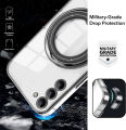 Relaxtoo For Samsung Galaxy S23 Magsafe Magnetism Portability Bracket Back Cover For SamsungS23 GalaxyS23 Ring Stand Ultra Thin Drop Proof Case. 