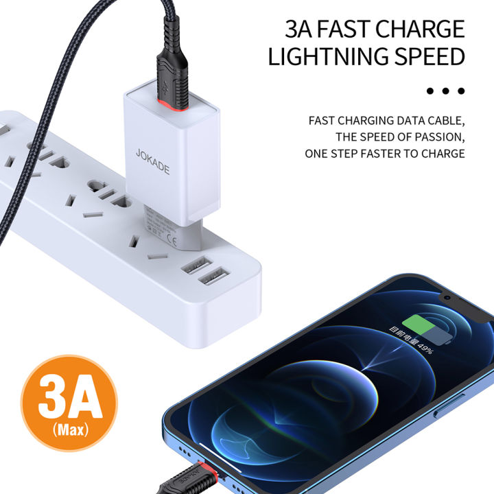 JOKADE%20Lightning%20Cable%203A%20Fast%20Charging%20USB%20Data%20Cable%20For%20IPhone%20-%20Image%202
