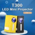 Upgraded LED Mini Projector 1080P LCD USB TF AV Cartoon Kids Gift. 