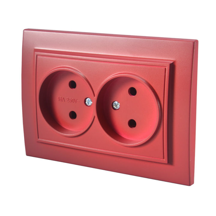 %E3%80%90LuxeGlow%E3%80%91New%20Two%20Wall%20Socket%20Socket%20Rose%20Red%20Color%20Double%20Socket%20With%20Out%20Earth%20European%20DIY%20Socket%2010A%20250V%20Schneider%20Livolo%20-%20Image%204
