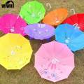 INSOUND Cute Child Umbrella Preschool Children Kids Umbrella for Rain Kindergarten Toddler Girls Boys Portable Plaid Umbrella Cartoon Umbrella Toy Folding Umbrella Model Miniature Umbrella. 
