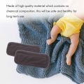 NYT 5 Pcs Washable Diaper 5 Layers Bamboo Charcoal Cloth Super Absorbent Reusable Incontinence Diaper Insert Pad. 