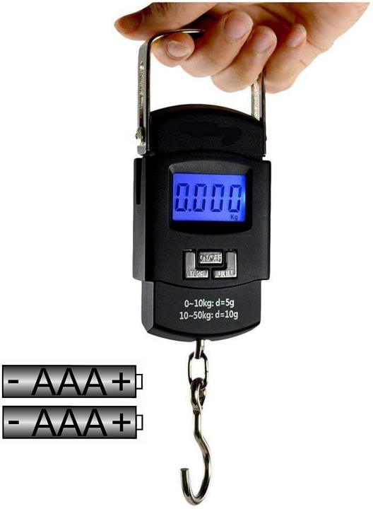 Digital electronic weighing machine weight scale kitchen measuring vajan kata Smart hanging Hook scales up to 50 Kg TravelMaster 50 KG Portable Electronic Hanging Hook Scale - Compact Digital Weight Scale for Fishing, Travel, Luggage, and Suitcases