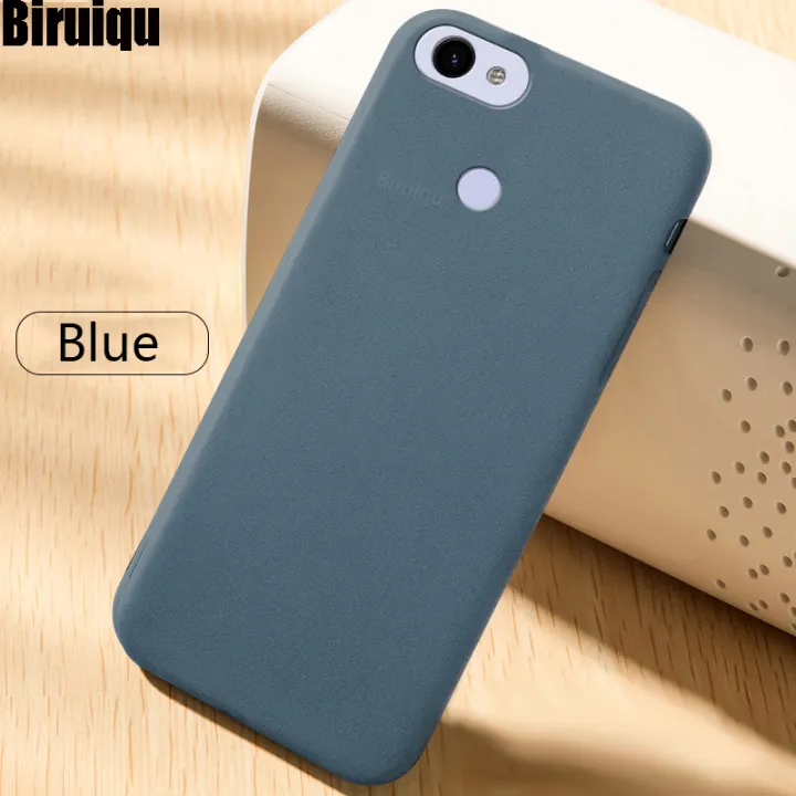 Biruiqu%20For%20Google%20Pixel%203A%20XL%20Shockproof%20Anti%20Slip%20Soft%20TPU%20Sandstone%20Matte%20Back%20Case%20Cover%20-%20Image%202