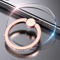 Diamond Cell Phone Ring Holder Stand Transparent Finger Grip Bracket Kickstand Clear Invisible Glitter Smartphones Stand Mount. 