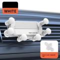 6 Points Solid Fold Gravity Car Phone Holder Air Vent Mounts Cell Phone Holder in Car Mobile Android Auto Universal GPS Stand. 