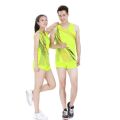 Track Suit Suit Men's and Women's Competition Vest Summer Running Outfit Suit Professional Sports Marathon Shorts Customization. 