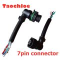 【Blue】 7 Pin Plug For Volvo Heavy For Mercedes-benz Actros Tail Assembly Connector Wire For tianlong. 