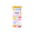 Washi Sticker Cute Decoration Cartoon Bow Rainbow Creative Ribbon Kawaii Stationary Flowers Series 1Pcs School Supplies Carnival(4). 