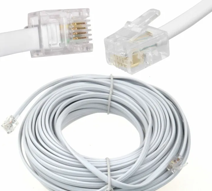 Telecom Broadband  Telephone Phone Lead RJ 11 cabel 10M