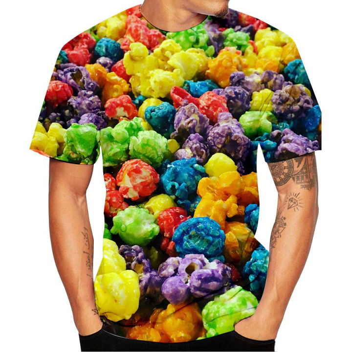 Funny%20popcorn%20T-shirts%20food%203D%20print%20streetwear%20men%20women%20casual%20fashion%20oversized%20short%20sleeve%20t%20shirt%20kids%20tees%20tops%20clothing%20-%20Image%205