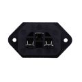 250V 10A Power Connector IEC 320 C14 Plug to C13 Socket & AC 250V 10A IEC 320 C13 Panel Mount Plug Connector Socket. 