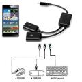 【VogueVenture】Micro 2 In1 OTG USB Port Game Mouse Keyboard Adapter Cable for Android Tablet for Samsung Tab 4,3,2 Note 4 S5 for Google Nexus. 