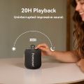 Tronsmart T8 Mini Portable Speaker Big Bass, Small Size, Up to 20H of battery life, Balanced 360° Sound. 