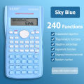 【Footprint】 Multifunctional Scientific Calculator, Student, Simple, Portable, Big Screen Function, Stationery, School, Office Supplies. 