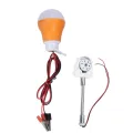 Mini Power Generator Stirling Engine Teaching Model Fan Miniature Hot Air for Physics Lab. 