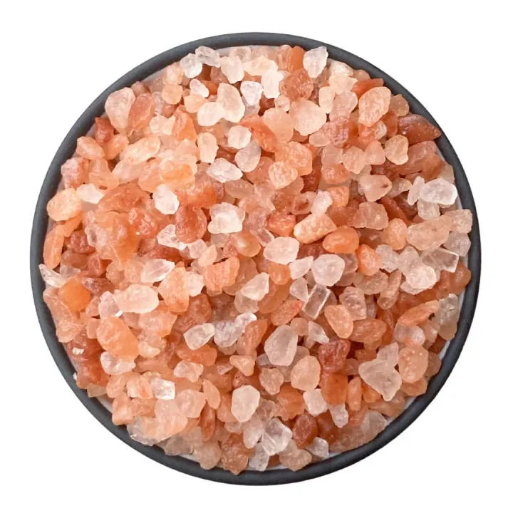 Brindha himalayan rock pink salt crystal 250g