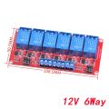 1 2 4 6 8 Channel 5V 12V 24V Relay Module Board Shield with Optocoupler Support High and Low Level Trigger for Arduino. 