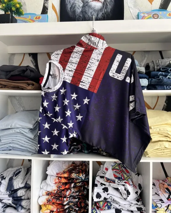 Sublimation Printed Men's T-Shirt  Colorful 190gsm High Quality Material  Casual Wear Regular Fit.