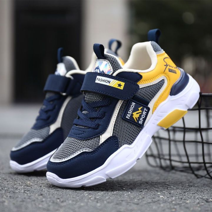 Children's%20Shoes%20Boys'%20Sports%20Shoes%20Boys'%20Spring%20and%20Summer%20Autumn%20Shoes%20New%20Mesh%20Breathable%20Medium%20and%20Big%20Children%20Elementary%20School%20Running%20Shoes%20-%20Image%205