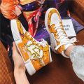 1No. High-Top Autumn and Winter Cartoon Naruto Couple Student Board Shoes Breathable Men's and Women's Casual Fashion Shoes. 