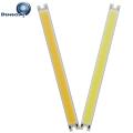 【TopazTrove】allcob LED Strip COB module Source Lamp 12V DC White Warm White 100x8mm 5W LED FLIP Chip Bulb for DIY lamp. 