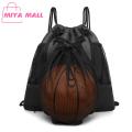 Large Capacity Sports Backpack Large Capacity Waterproof Sports Backpack with Mesh Basketball Bag Foldable Durable Travel Carry Pouch for Volleyball Soccer Football Buyers' Choice Drawstring Sports. 